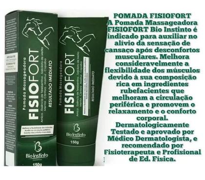 Imagem de Pomada Massageadora Fisiofort 150g - Bio Instinto
