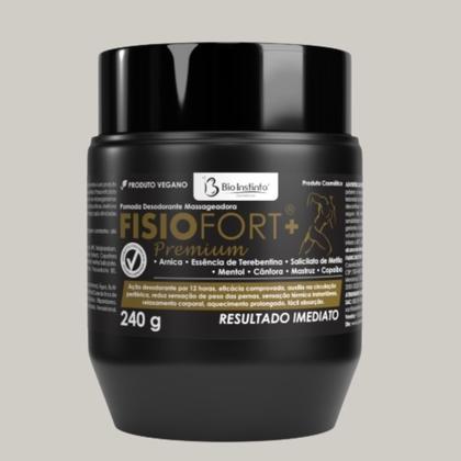 Imagem de Pomada Massagem Fisiofort Premium Pote 240G - Bio Instinto