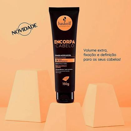 Imagem de Pomada mpdeladora encorpora cabelo 150g - haskell