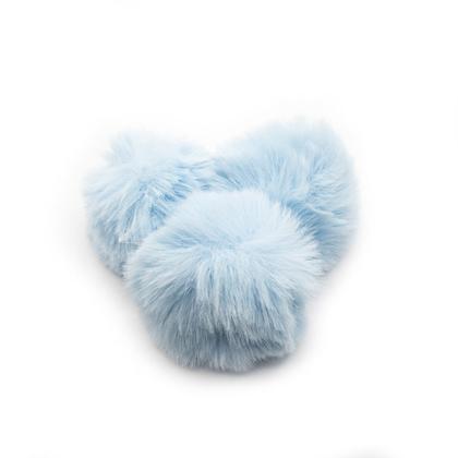 Imagem de Pompom Pelúcia 50mm 1un Pelo Felpudo com Alça Escolha a Cor