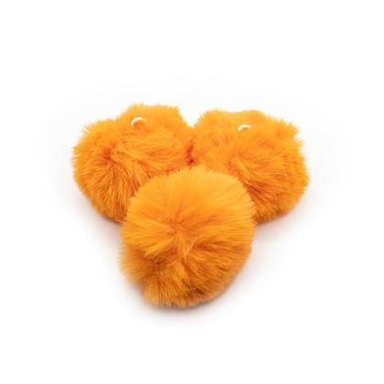 Imagem de Pompom Pelúcia 50mm 1un Pelo Felpudo com Alça Escolha a Cor