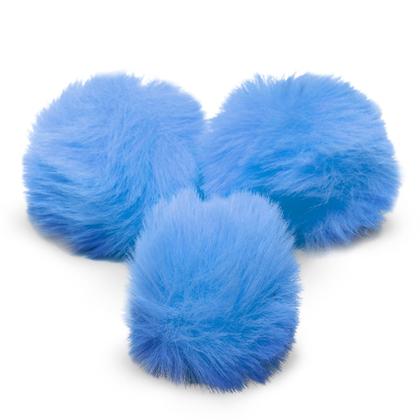 Imagem de Pompom - Pelúcia Azul Céu 50 Mm - C/50 Unidades - Nybc