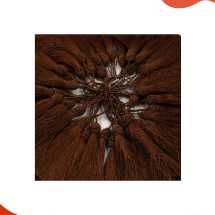 Imagem de Pompom Tassel Com Tulipa 90mm Em Poliester Com 50 Peças