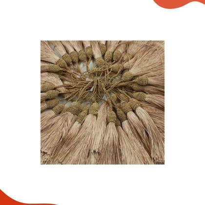 Imagem de Pompom Tassel Com Tulipa 90mm Em Poliester Com 50 Peças