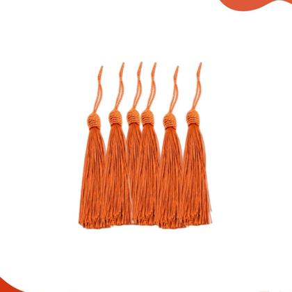 Imagem de Pompom Tassel Com Tulipa 90mm Em Poliester Com 50 Peças