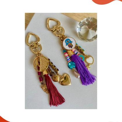 Imagem de Pompom Tassel Com Tulipa 90mm Em Poliester Com 50 Peças