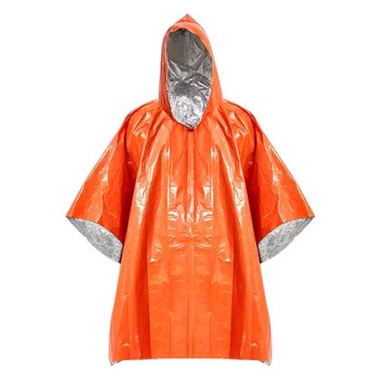 Imagem de Poncho de Emergência Aluminizado + Lanterna de Cabeça Katori