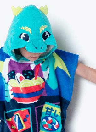 Imagem de Poncho Infantil Dragao Street Puket