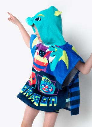 Imagem de Poncho Infantil Dragao Street Puket