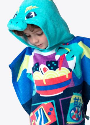 Imagem de Poncho Infantil Dragao Street Puket