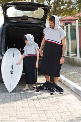 Imagem de Poncho Surfista Infantil - Ref 906