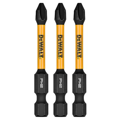 Imagem de Ponta de Bits Philips Ph2 57Mm 3 Flextorq Dwaf2ph2ir3 Dewalt