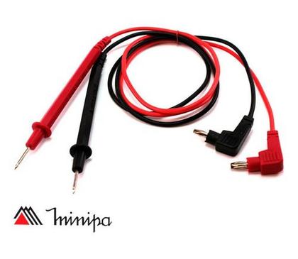 Imagem de Pontas de prova eletronica vermelho e preto - mtl-1 - minipa