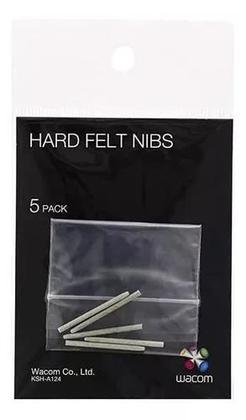 Imagem de Pontas para Canetas de Mesa Digitalizadora Wacom Hard Felt Nibs 5Pack ACK20003
