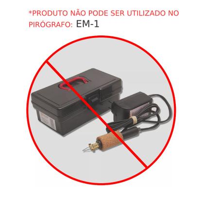 Imagem de Pontas para Pirógrafo Palante com 5 Pontas FN-1