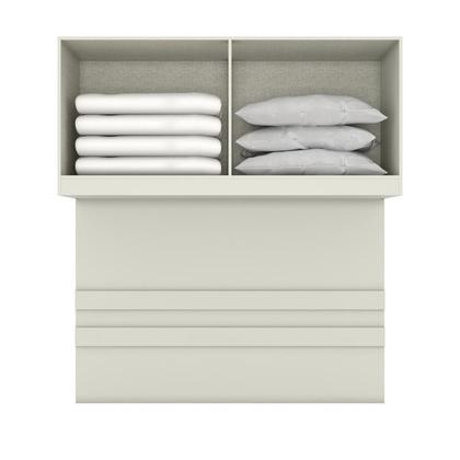 Imagem de Ponte Modular Casal 4 Portas Seletto Areia