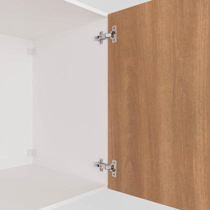 Imagem de Ponte Planejada 3 Portas Hera CabeCasa MadeiraOriginals Branco/Algodão/Louro