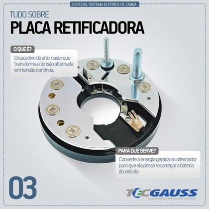 Imagem de Ponte retificadora 55Ah  12V   Mf 86 1984 a  Gauss 