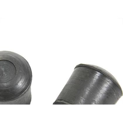 Imagem de Ponteira Cadeira Forsan Borracha Preta (I)1.1/2'' 2Pecas 0059Cp