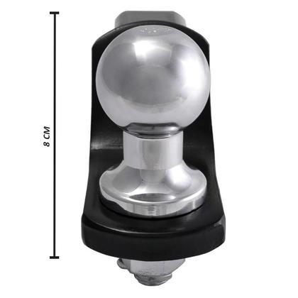 Imagem de Ponteira de Engate Reboque Keko K1 Menor Removível Bola Cromada K978PR