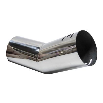Imagem de Ponteira De Escapamento Esportivo Curvada Aço Inox Premium