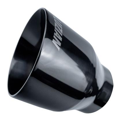 Imagem de Ponteira em Aço Inox Luzian P023 Titanium Black - Entrada 3 Polegadas / Saída 4 Polegadas