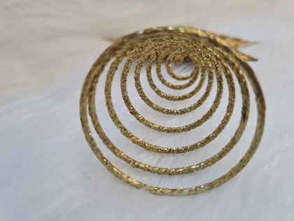 Imagem de Ponteira P/ Árvore De Natal Estrela Vazada Gold Ouro 15x10cm