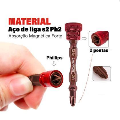 Imagem de Ponteira profissional imantada com limitador e reforçado