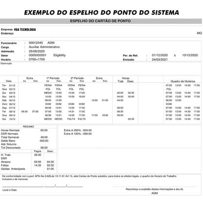 Imagem de Ponto Eletronico Homologado Pelo Ministerio Do Trabalho