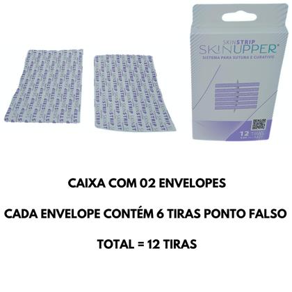 Imagem de Ponto Falso Medic Para Machucado Lesão 02 Envelopes C/6 Tiras Cada