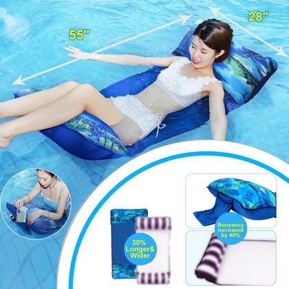 Imagem de Pool Floats Tomasta 5 em 1 multiuso para adultos, 2 pacotes