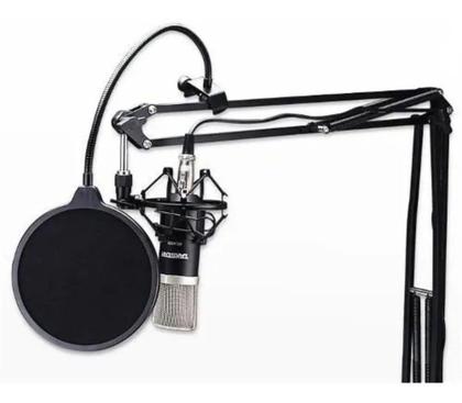 Imagem de Pop Filter Anti-sopro Studio Tela Proteção Melhora o Aúdio - Mxt