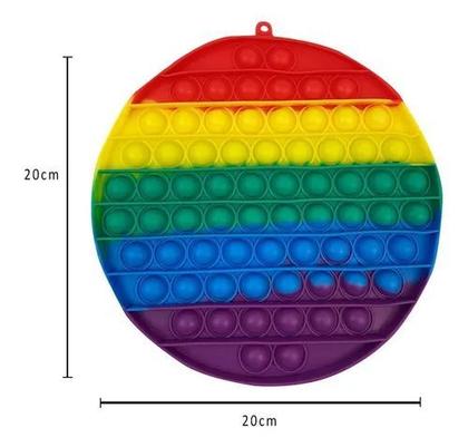 Imagem de Pop It Círculo Colorido Mágico  20cm