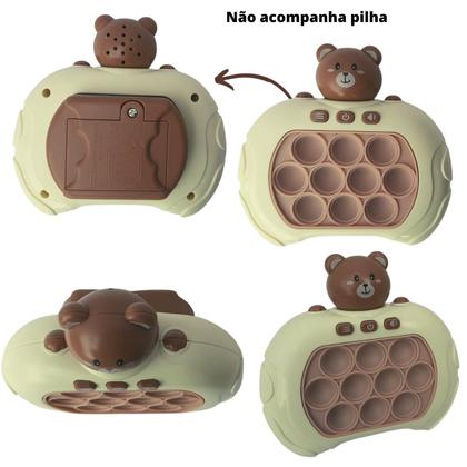 Imagem de Pop It Eletrônico Mini Gamer Console Anti Stress Brinquedo Infantil Portátil Jogo Fidget Toys Push