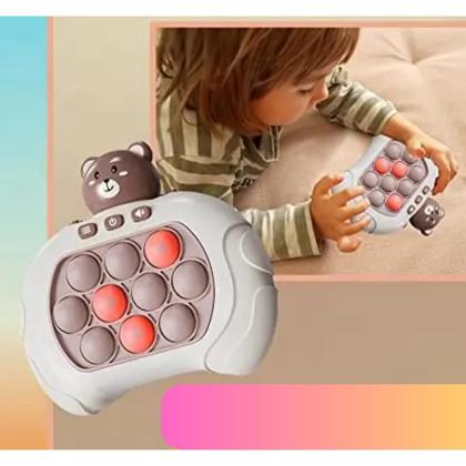 Imagem de Pop It Eletrônico Mini Gamer Console Anti Stress Brinquedo Infantil Portátil Jogo Fidget Toys Push