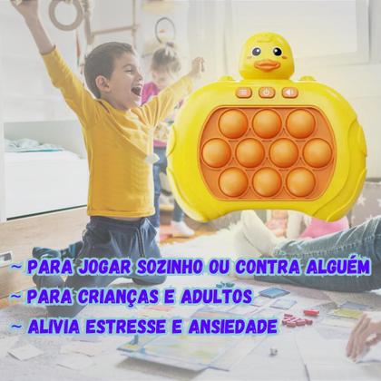 Imagem de Pop It Gamer Brinquedo Eletrônico Criança Bolha Console Som