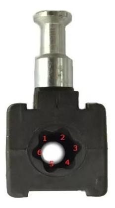 Imagem de Porca Acionadora Do Bv.  Super Flex 6 Entrada  Ag Peccinin