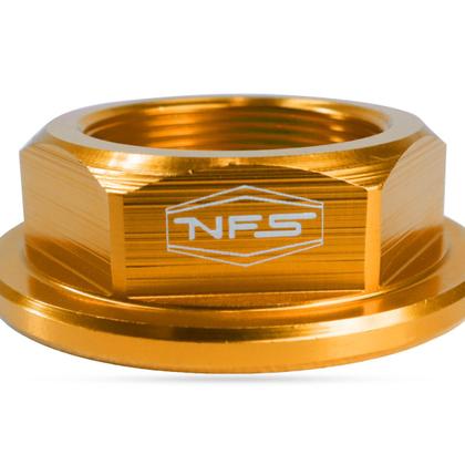 Imagem de Porca Arruelada Caixa Direção Alumínio Nfs Honda Crf 230/250f