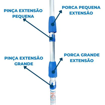 Imagem de Porca Cone Pequena Extensor Telescópico Bralimpia Reposição