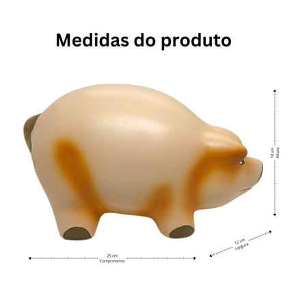 Imagem de Porco Porcão Cofre Gigante Em Cerâmica