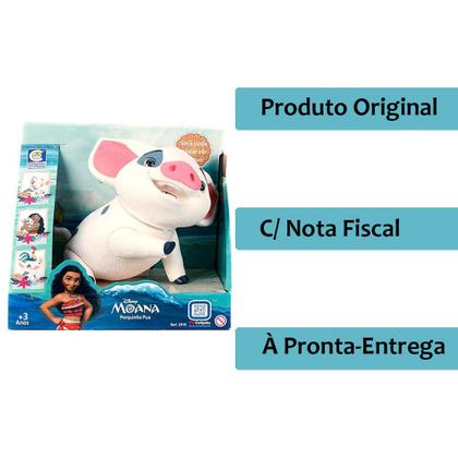 Imagem de Porquinho Pua Moana Brinquedo Vinil Disney 18cm - Cotiplás