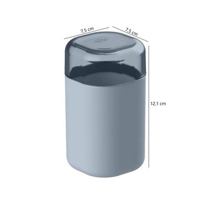 Imagem de Porta Algodão e Cotonete com Tampa Banheiro Lavabo Dual Cores