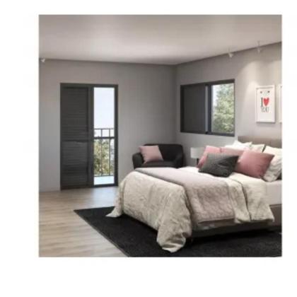 Imagem de Porta balcão 3 folhas 2.10x1.20 com trinco brilhante linha 20