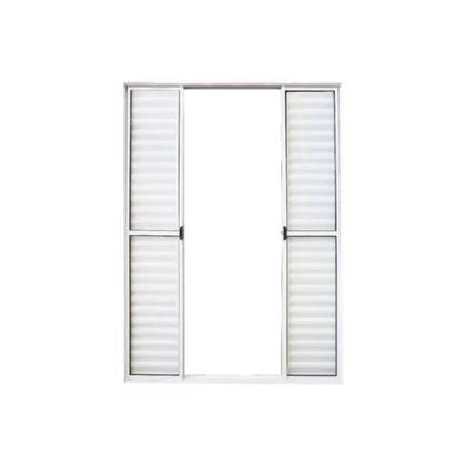 Imagem de Porta balcão 6 folhas 210x200 branco com trinco linha 20