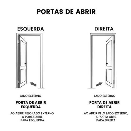 Imagem de Porta Basculante Alumínio Brilhante 2,10x0,80 L.25 Lado Esquerdo