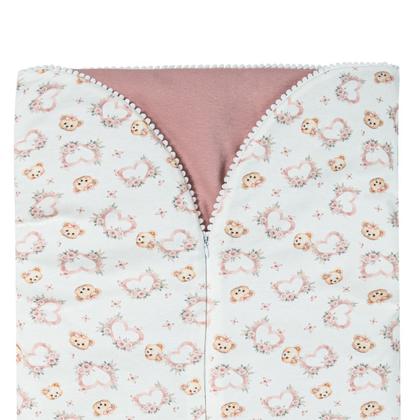 Imagem de Porta Bebê /Saco de Dormir para Bebê Amor de Urso Rosa - Hug