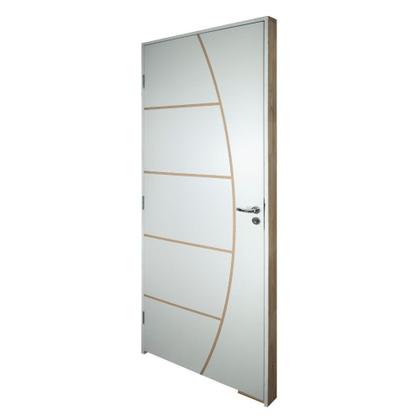 Imagem de Porta Belissima 6 Prime Batente 11 Cm Fechadura Stilo Externa 82 X 2,10 Lado Direito