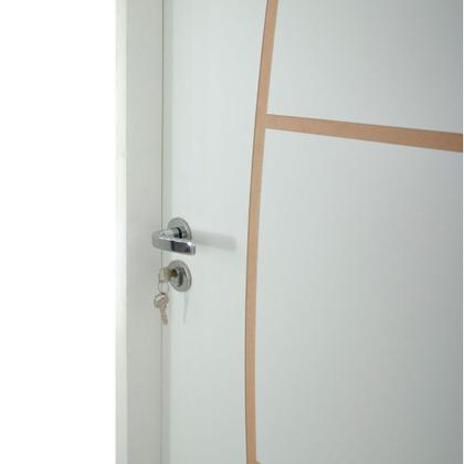 Imagem de Porta Belissima 6 Prime Batente 11 Cm Fechadura Stilo Externa 82 X 2,10 Lado Direito