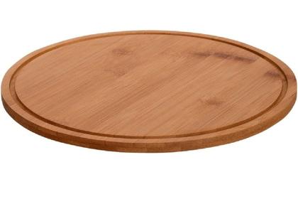 Imagem de Porta Bolo Bambu com Tampa Acrílico 27,5 x 9cm