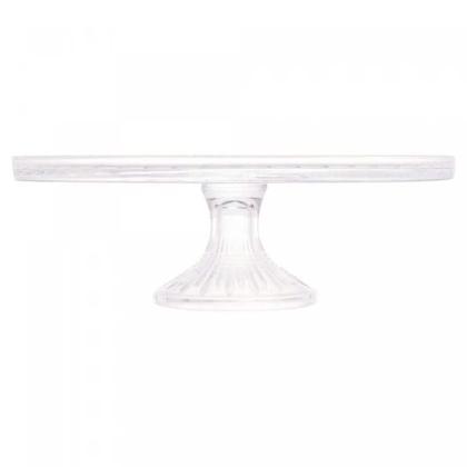 Imagem de Porta Bolo em Cristal com Pé Queen 27990 - Wolff